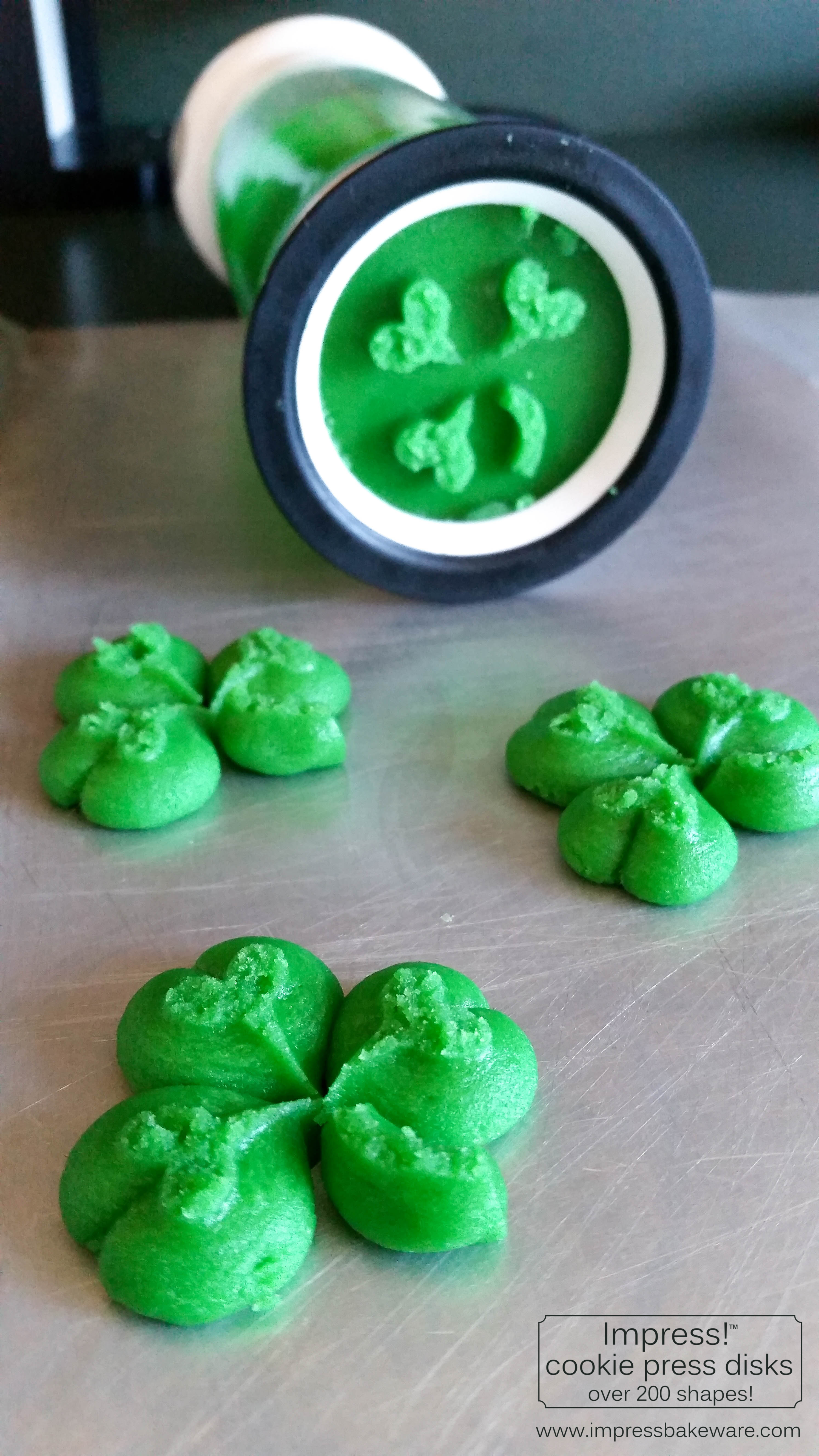 shamrock-cookies-2017-impress-bakeware-llc-spritz-cookie-press-c