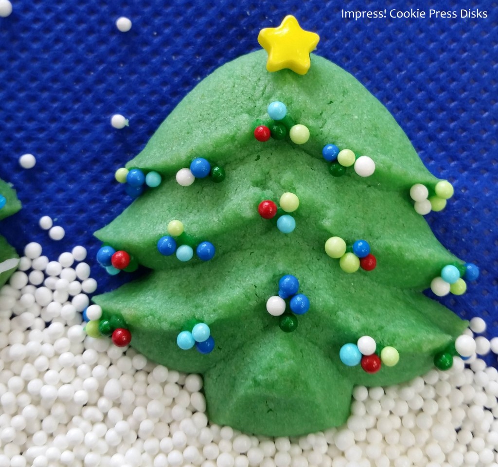 How to make christmas tree spritz cookies