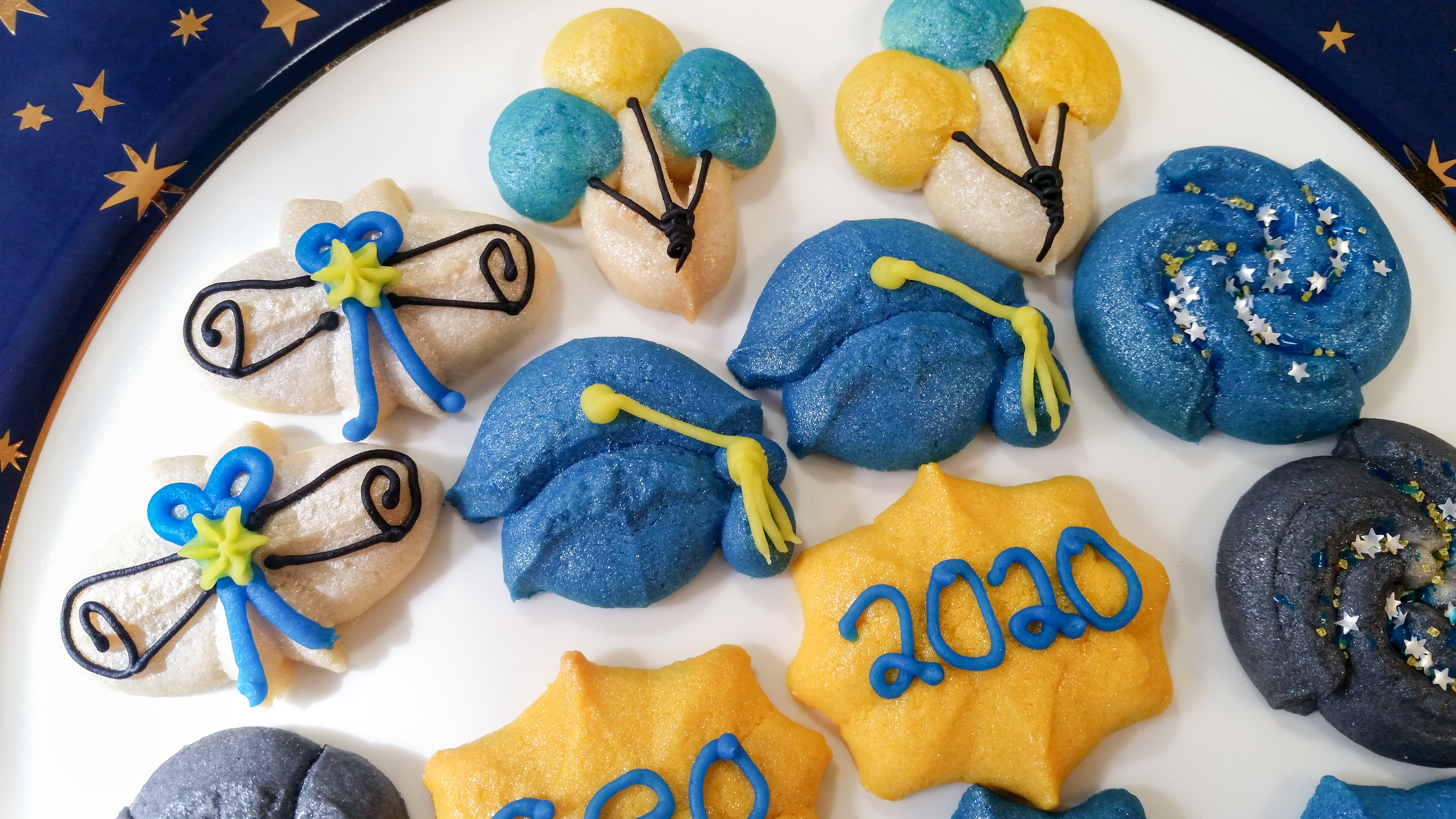 Graduation Spritz Cookies a © Impress! Bakeware, LLC
