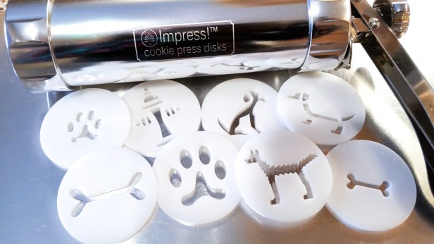 Christmas Puppies Very Vanilla Butter Cookies! – creative cookie press