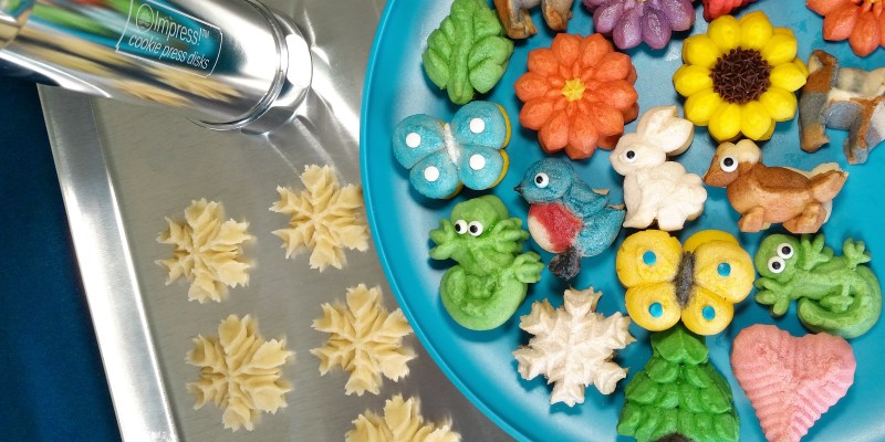 creative cookie press – Over 200 shapes of cookie press disks!